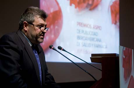 José Luis Villaluenga inaugura y da la bien venida a todos los asistentes a la XVII edición de los Aspid.