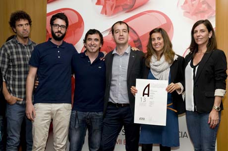 Mejor audiovisual dirigido al público. Recoge Alcon y HC BCN