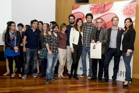 Aspid de Plata a la mejor campaña de comunicación institucional. Cruz Roja y equipo HC BCN encabezado por Manu Croissier
