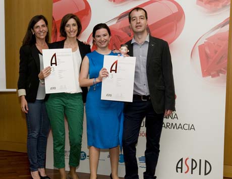 Mejor literatura de visita médica. Silvia Revuelto de Ogilvy y Ana Pocoví de Shire