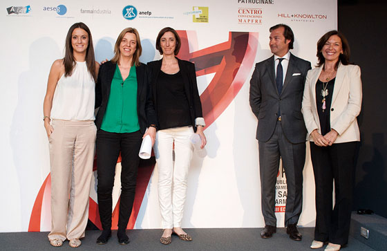 Mejor aplicación digital de visita. Comunicaciones dirigidas a profesionales sanitarios (aplicaciones digitales de visita). Zulema Martín (Ogilvy); Marta Pérez (Shire) y Silvia Revuelto (Ogilvy). Ver obra: 3529