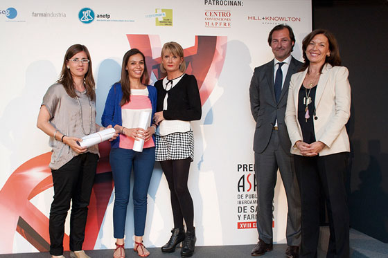 Mejor anuncio. Comunicaciones dirigidas a profesionales sanitarios (anuncios en prensa). Berta Loran (Global Healthcare); Sabrine Benjelloun (Kern) y Marta Huguet (Global Healthcare). Ver obra: 3567