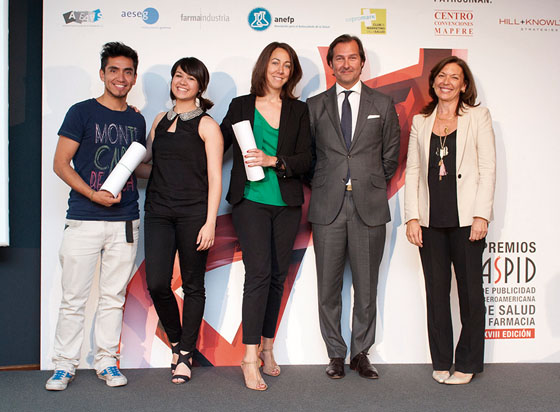 Mejor programa para pacientes. Comunicaciones dirigidas al público (programas pra pacientes). Luis Romero, Laura Catá y Elena Gutiérrez (Saatchi & Saatchi Health). Ver obra: 3548