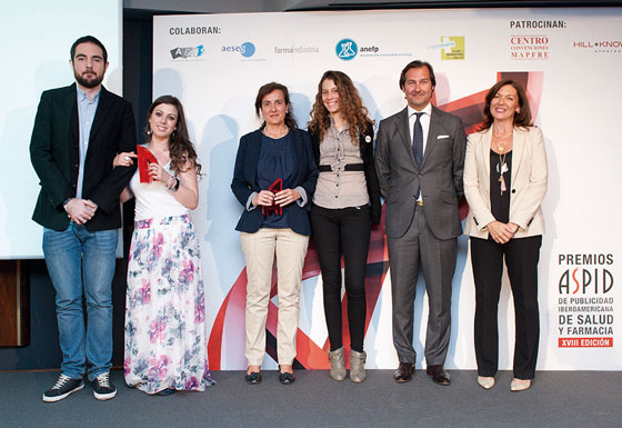Aspid de Oro. Comunicaciones multitarget (campañas de RRPP). Mario Miravalles y Rosa Prieto (Ilusionlabs); Alba Ancochea y Mónica Rodríguez (FEDER). Ver obra: 3514