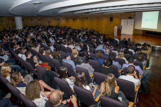 Panorámica del amplio Auditorio
