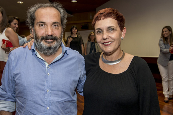 Ferran Llopart con Mar Guerrero