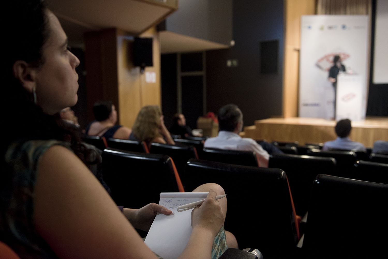 Tomando notas en el workshop