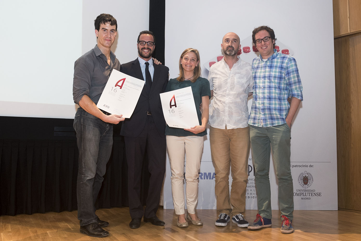 Pau Forner de Zambon y Piluca Magro, Enric Ciurana y Arnau Peidró de McCann