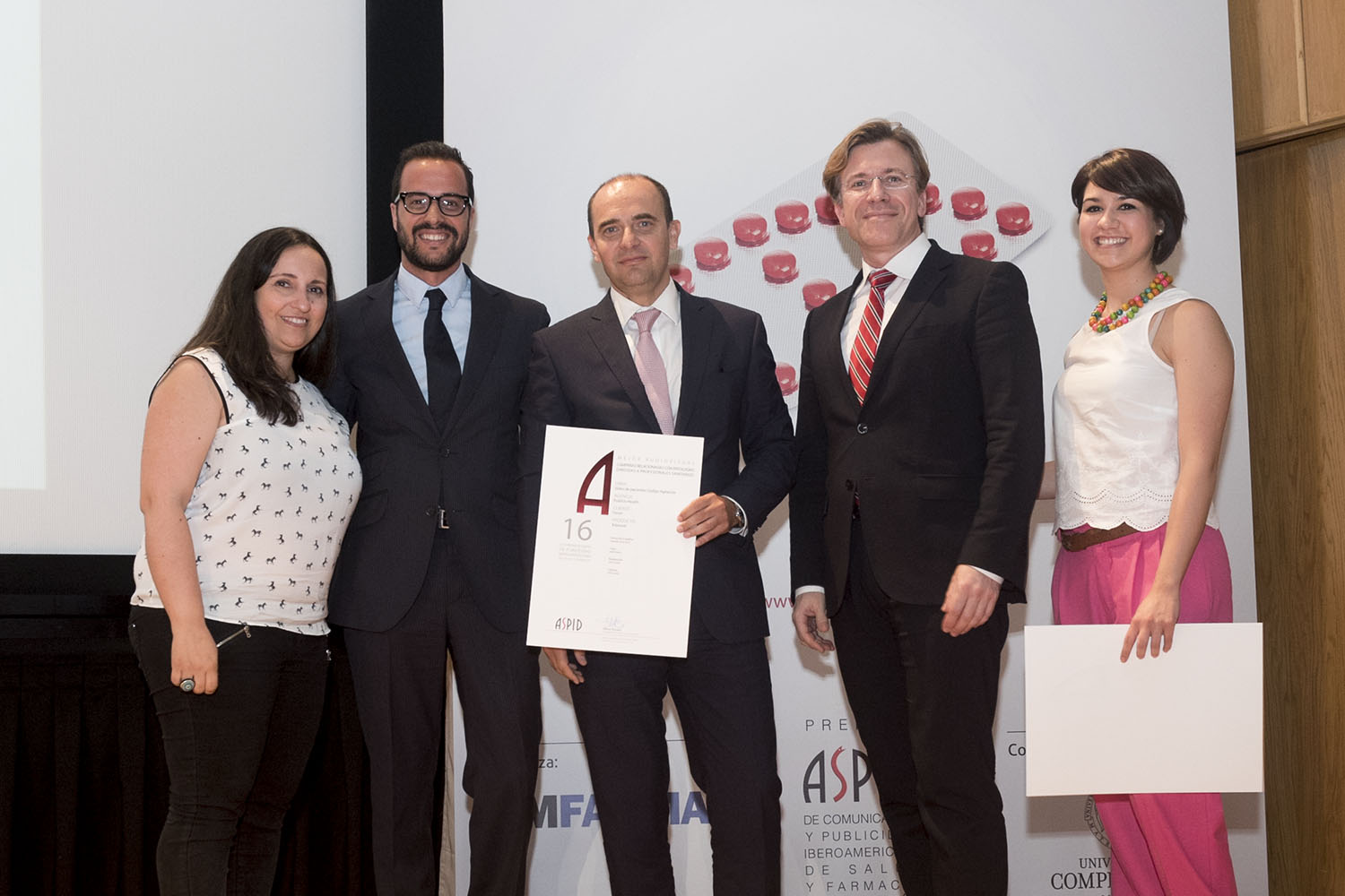 Isabel Zapico de Publicis, Manel Vera y Josep Bonet de Ferrer y Elena Gutiérrez de Publicis