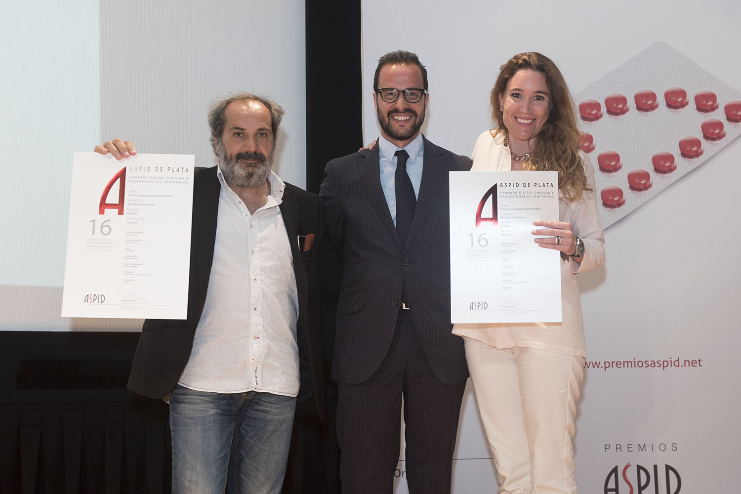 Ferran Llopart de Microbio y Cristina Spa de Actelion