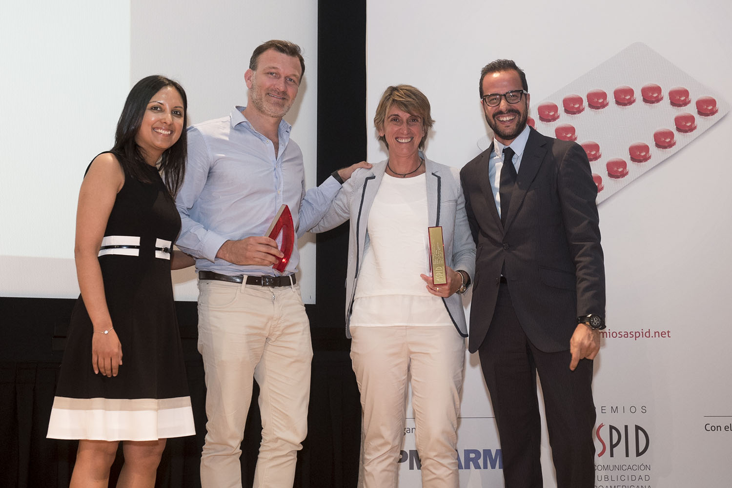 Vanita Garani de Almirall, Arthur Bretonnet de Soft For You y Gemma Aliaga de Almirall