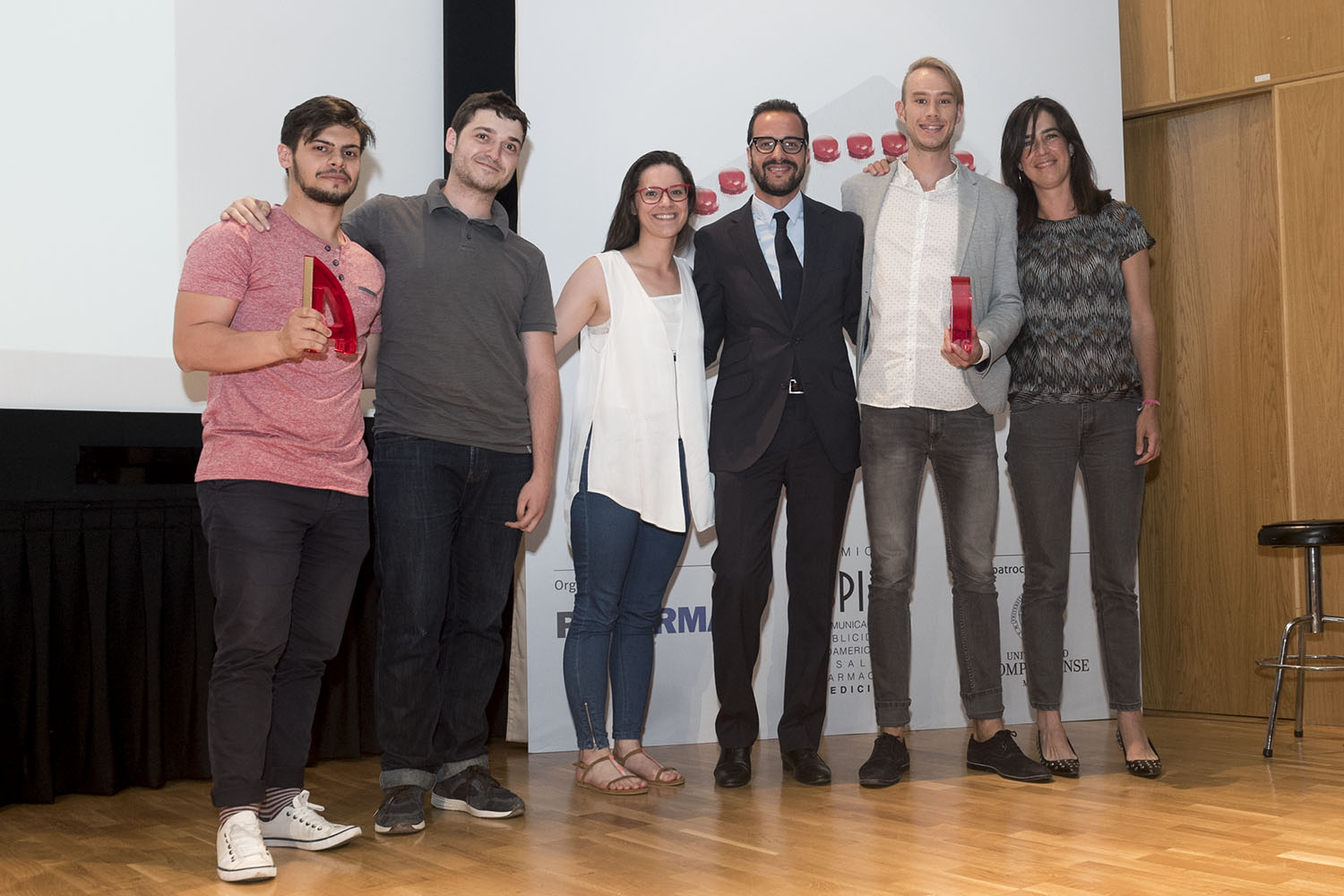 Matías Visciglia, Miguel Moreno, Cristina Sánchez-McCann, Luis García-Fundación Alzheimer y Marta Torrecillas-McCann
