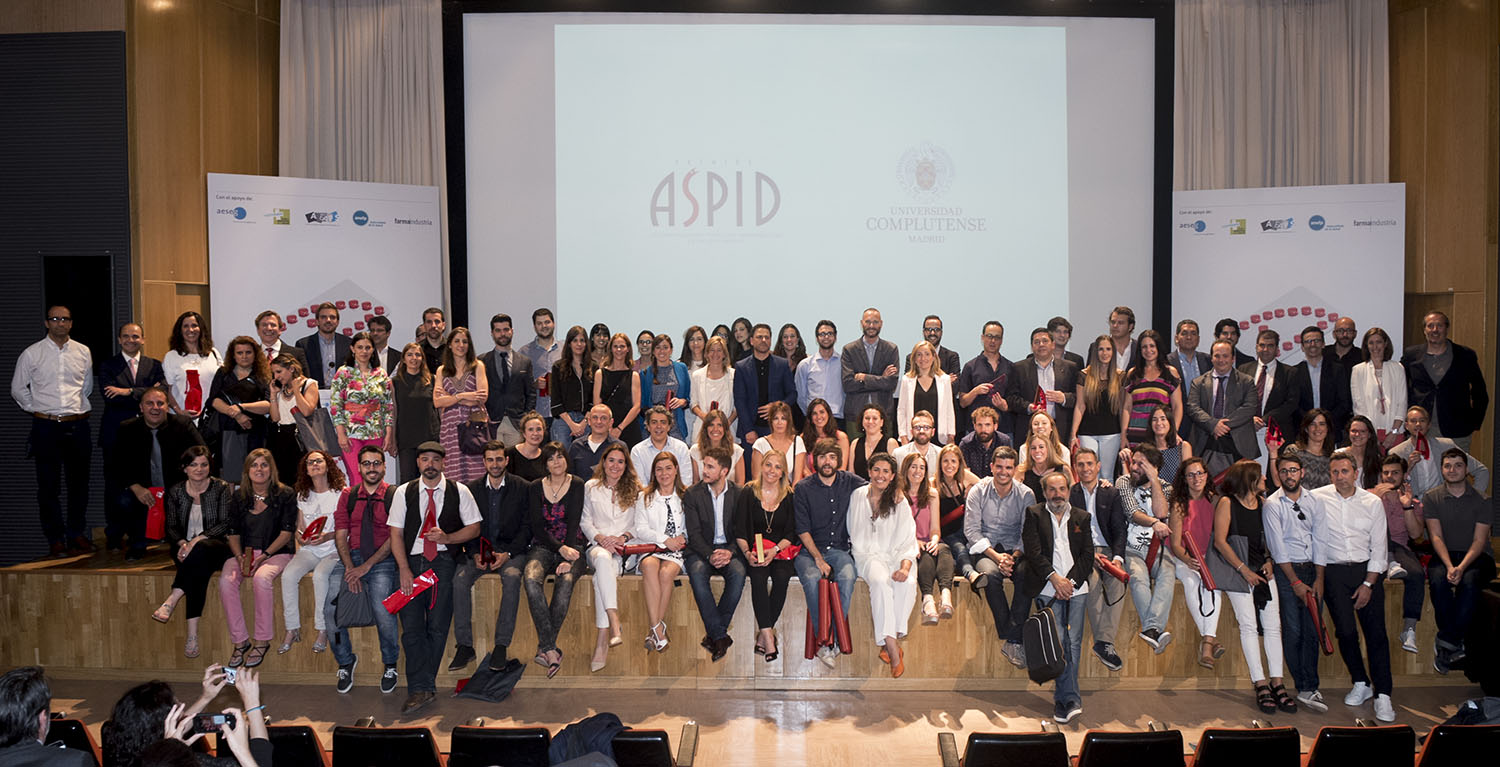 Foto de familia Premios Aspid 2016