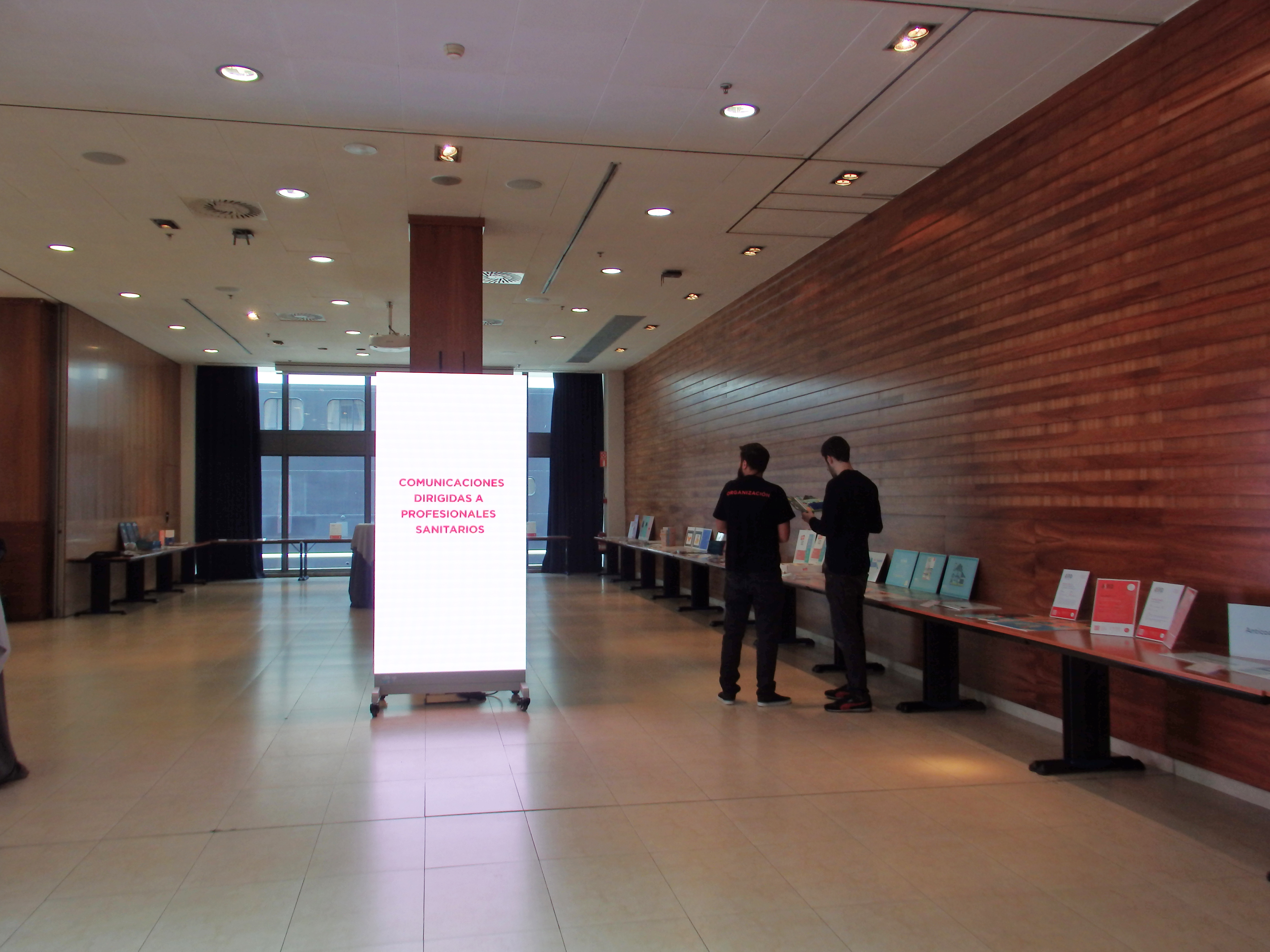 Sala de Exposición, ultimando los detalles