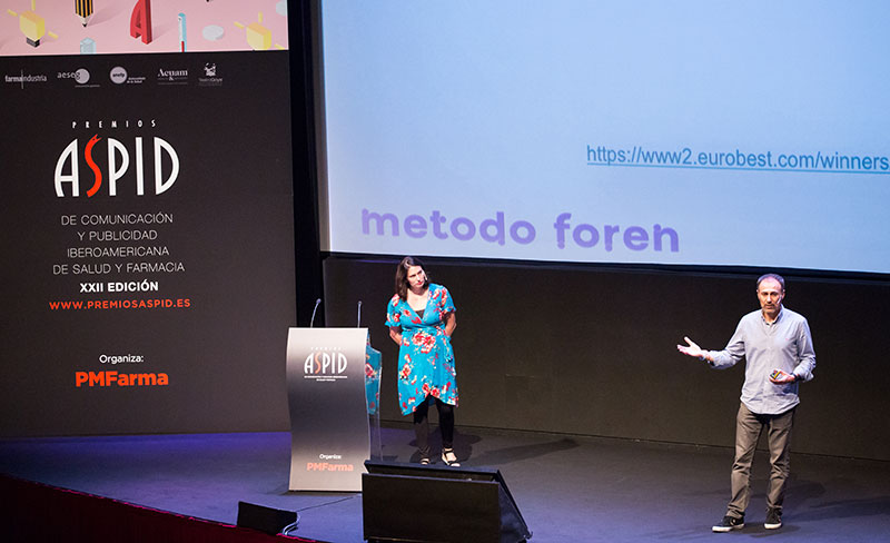 La conferencia Los límites de la Creatividad en Publicidad: Método Foren se realizó antes de la entrega de Premios