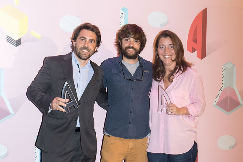 Miquel Vilardell de Amgen con Olivia Walsh de apple tree
