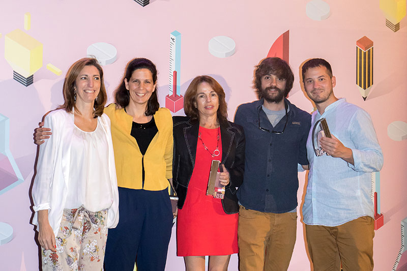 Silvia Revuelto de Ogilvy CommonHealth, Ángeles Bravo de Bristol-Myers Squibb, Marta Gallego de Cohn & Wolfe y Natxo Díaz de Ogilvy CommonHealth