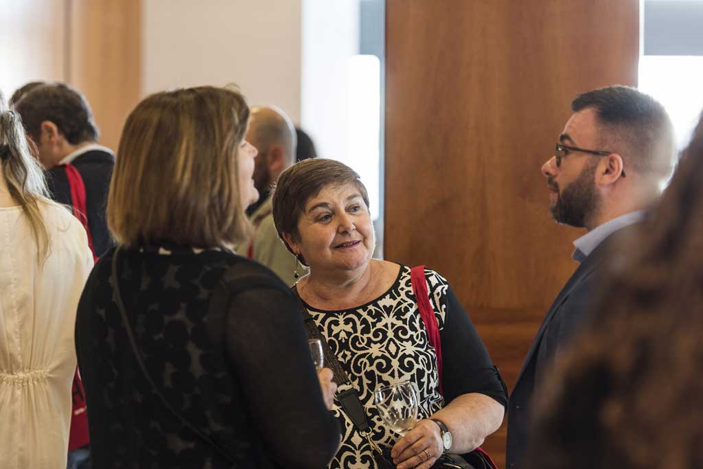 Desde las 16 h. la exposición estuvo abierta