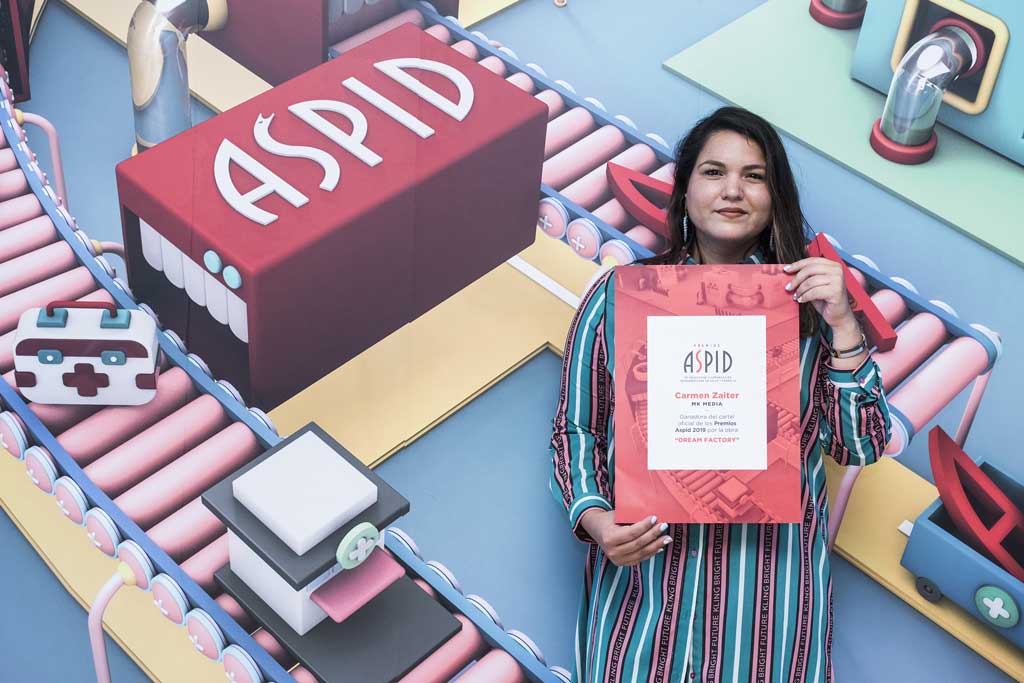 Carmen Zaiter de MK Media, ganadora del cartel Dream Factory