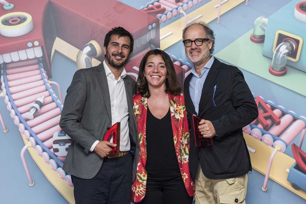 Rafa Carbó de Fictio y Miquel Solà de Boehringer-Ingelheim
