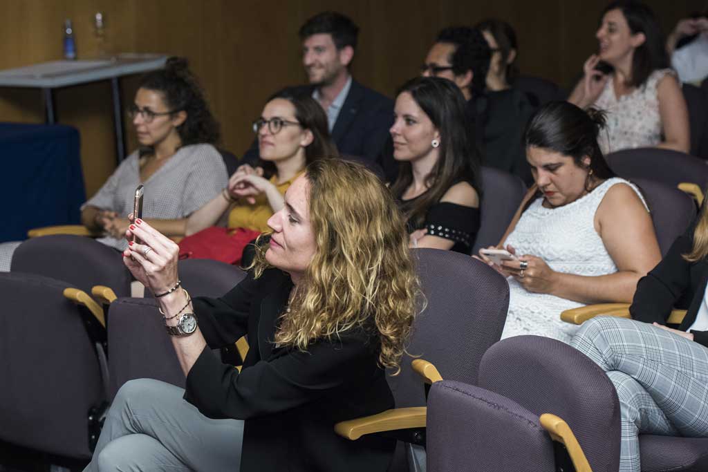 Algunos premiados subieron sus fotos a las redes sociales al momento