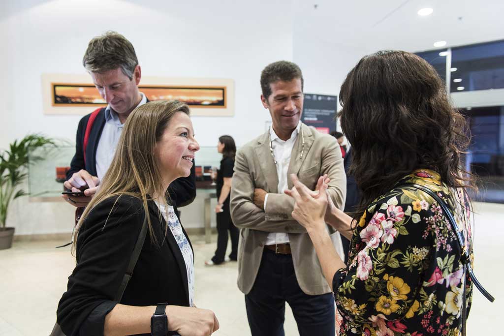 Asistentes tras la Gala