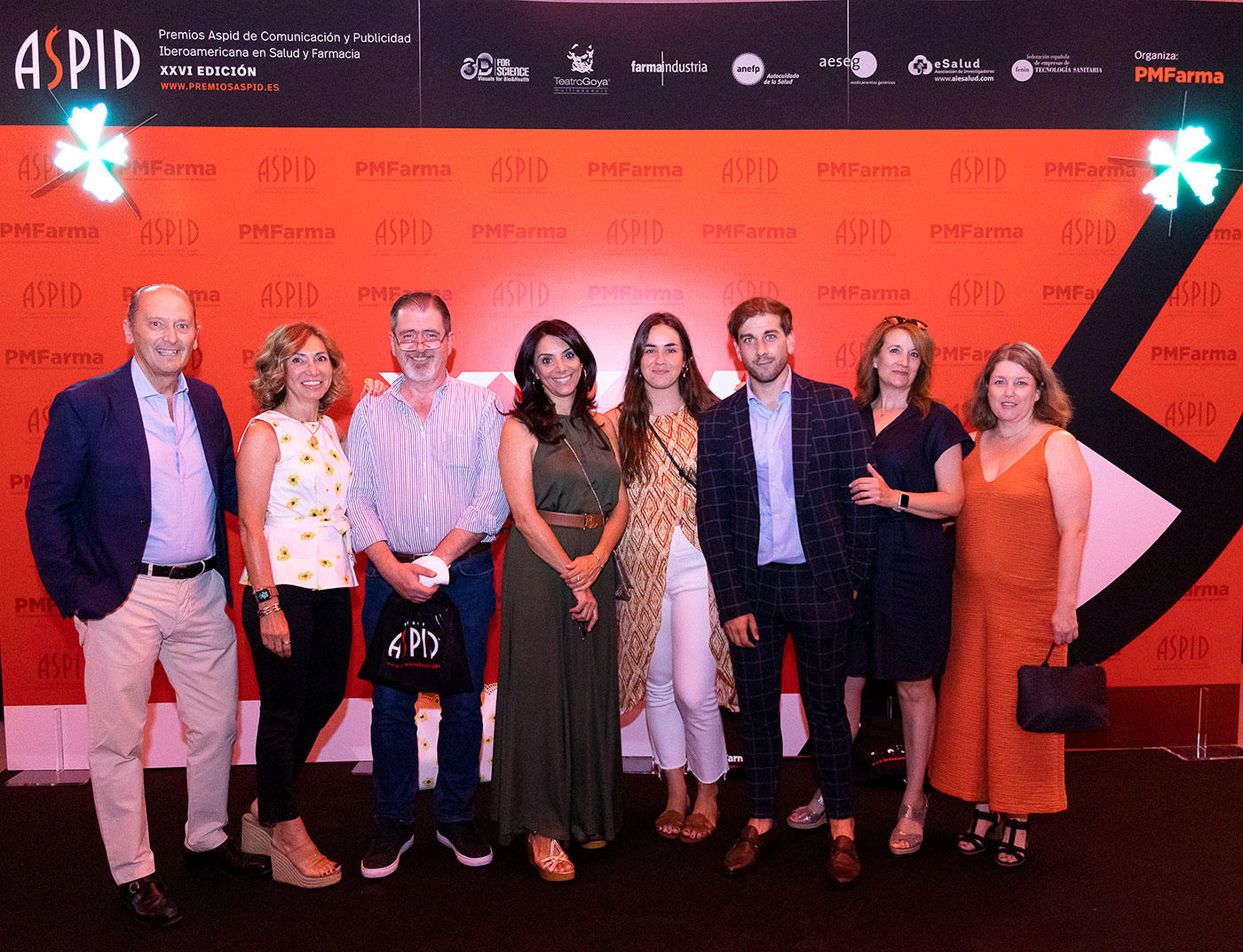 En el photocall destacaron los patrocinadores de la Gala