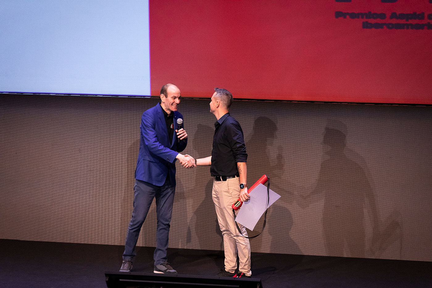 Nacho Garc�a Mart�n fue el primer premiado de la Gala