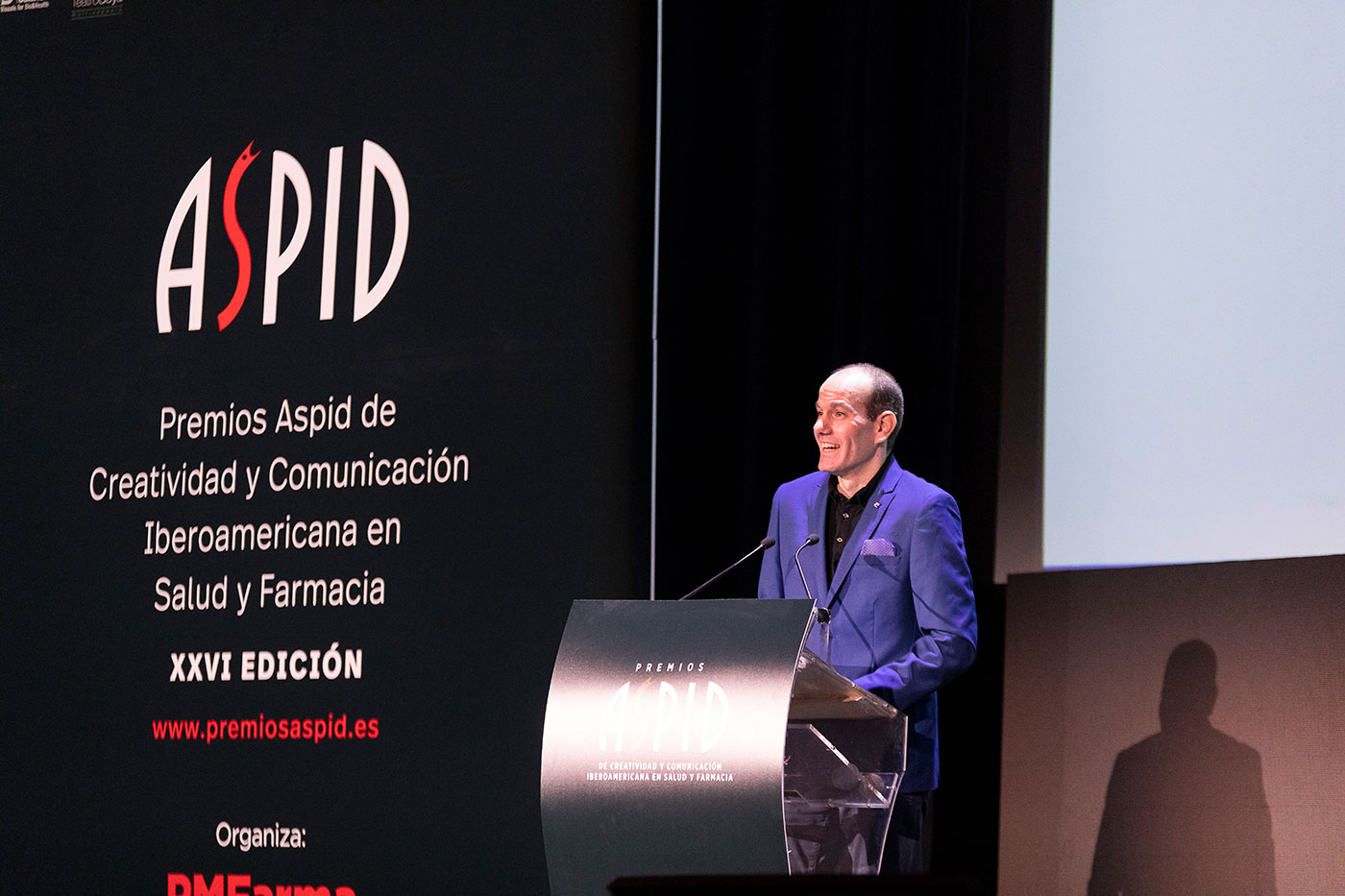 Roger Antich de PMFarma dio comienzo a la Gala, como es habitual