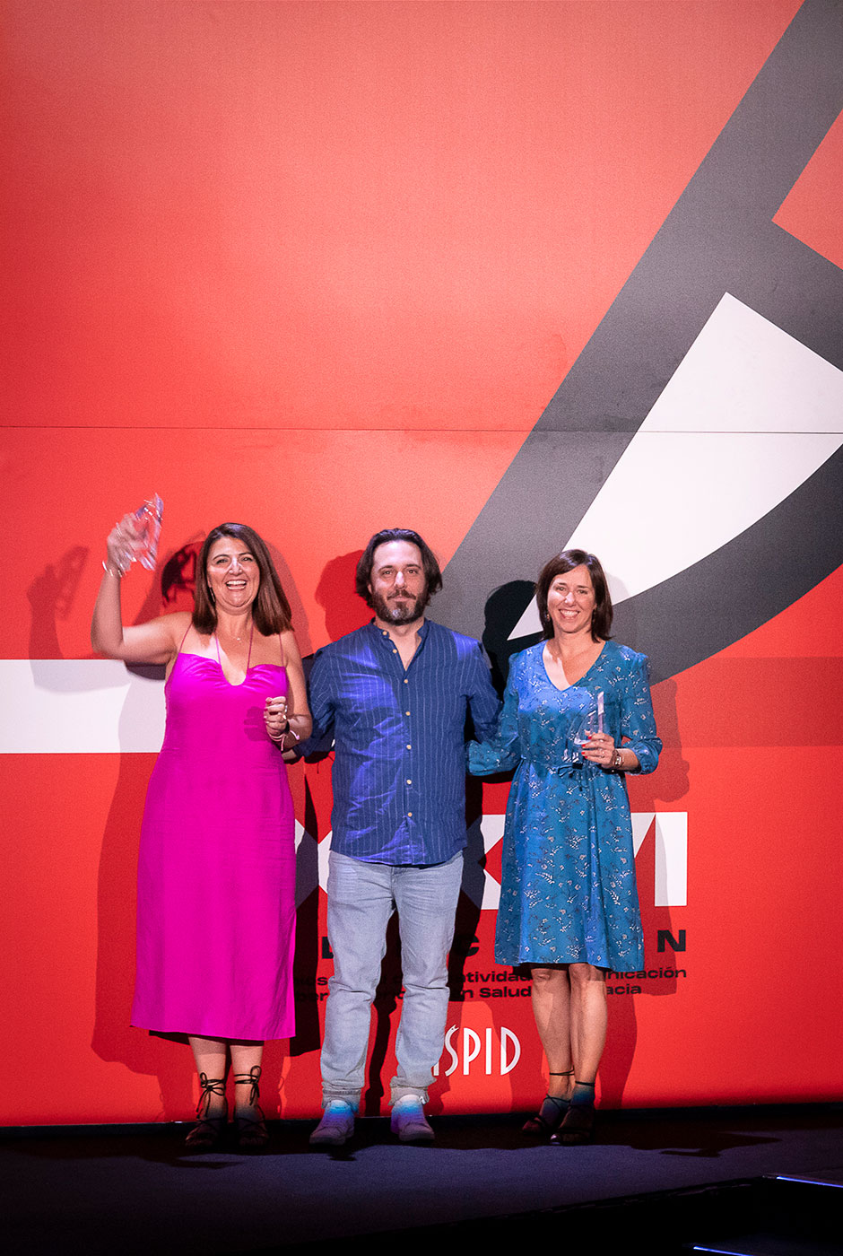 Silvia G�mez de Almirall con Ana Garc�a-Abad de VMLY&R HEALTH