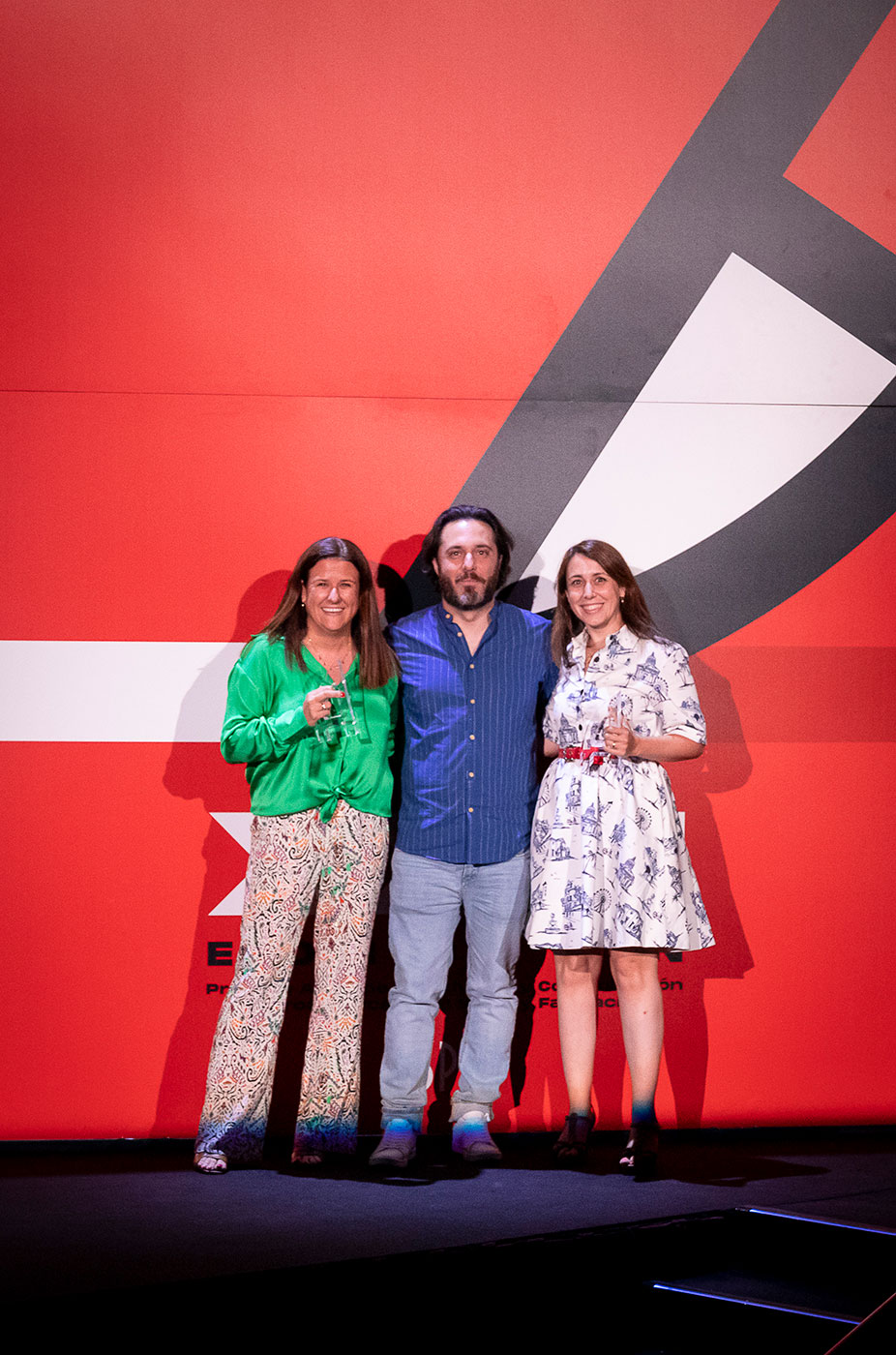 Cristina Crespo de VMLY&R HEALTH con Beatriz Santa-Dar�a de Janssen