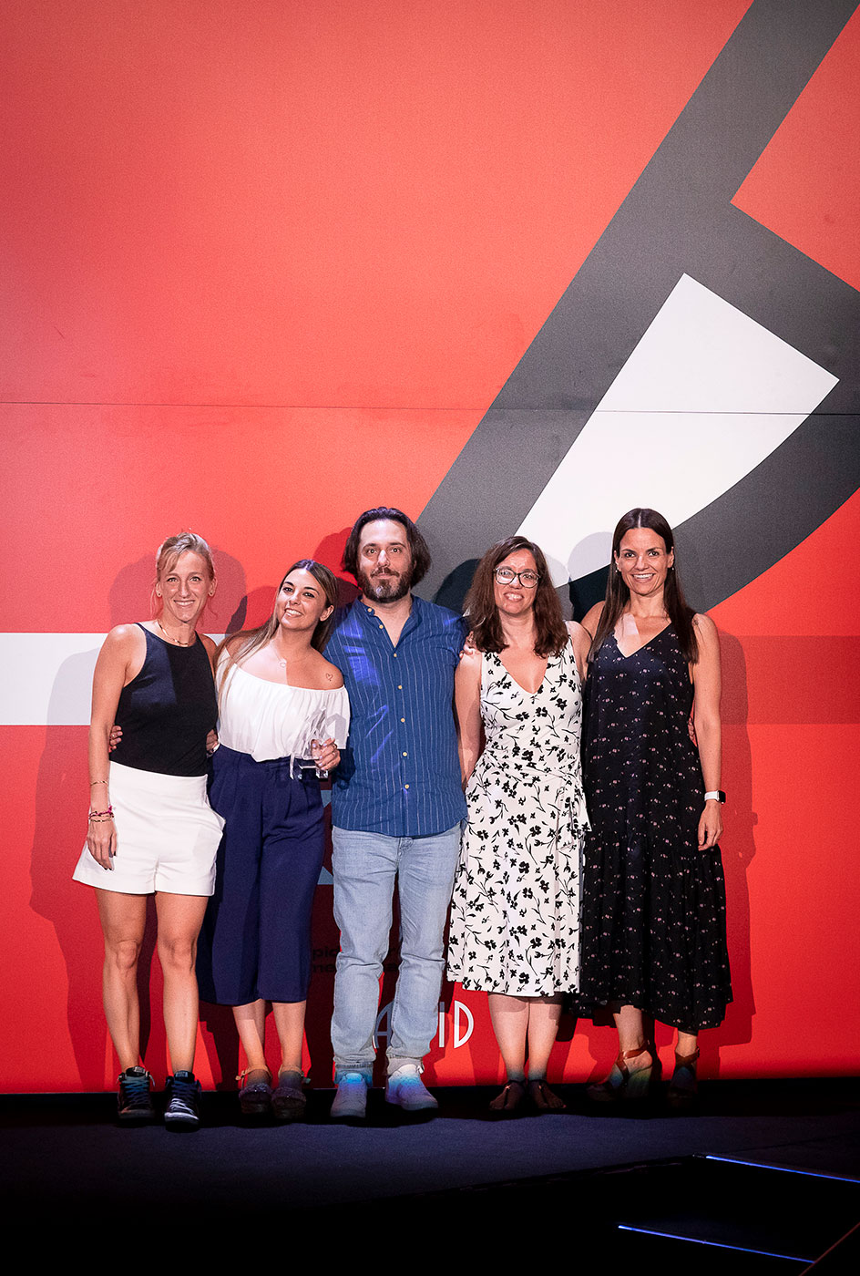 Celina Sabatini, Lorena Villalobos, Ana Fern�ndez y  Rosario Garc�a de mk media