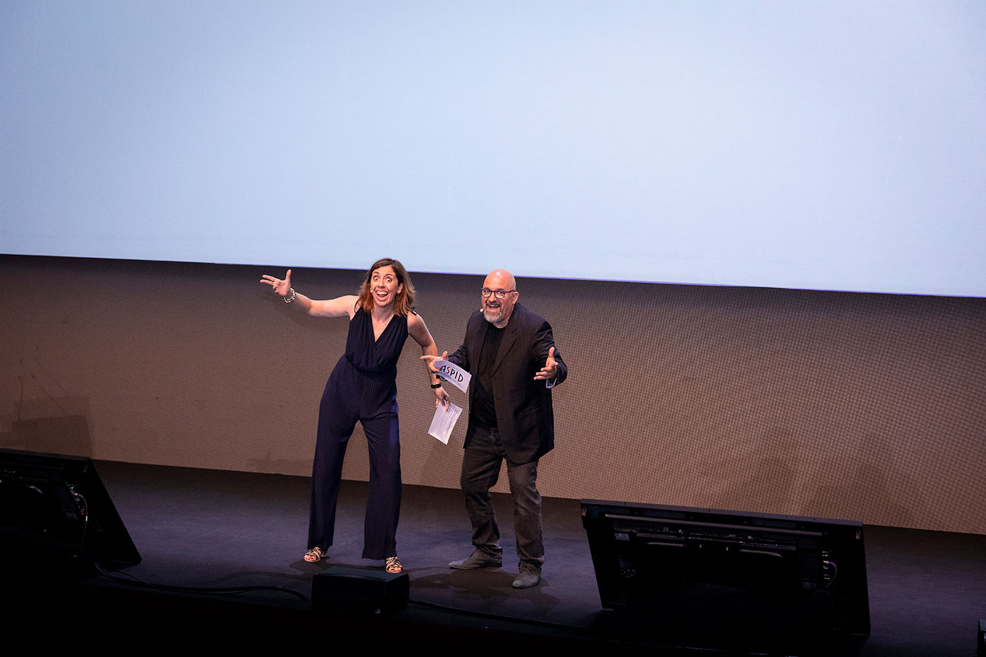 Los presentadores de Impro Show estuvieron a la altura