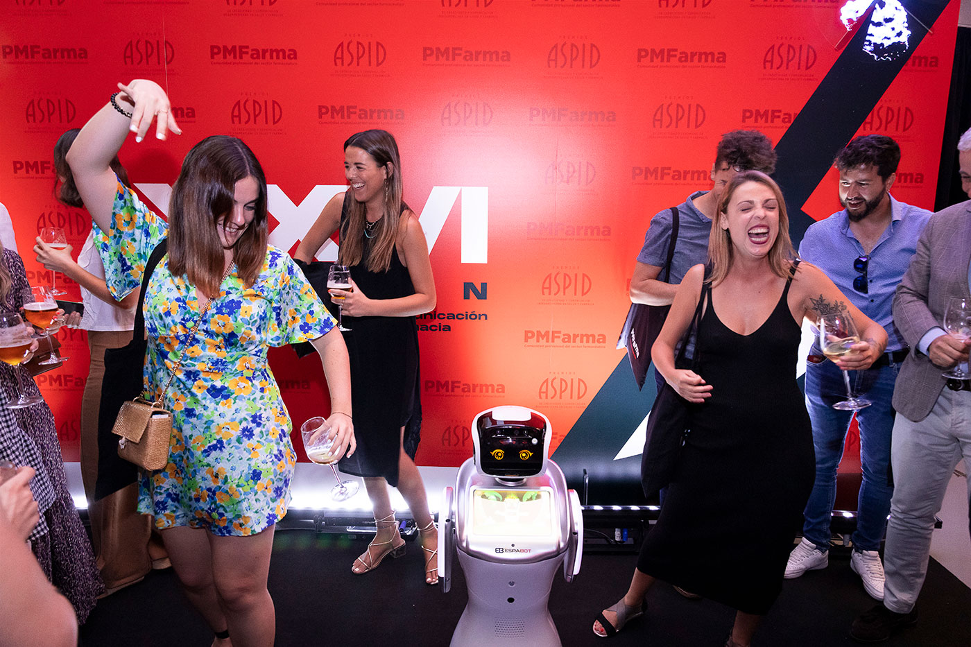 La robot dio muchos momentos divertidos