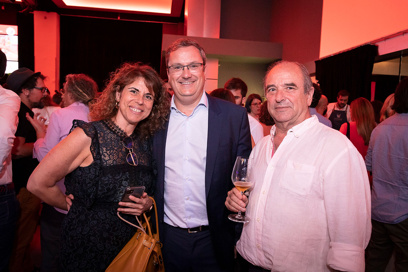 El c�ctel posterior a la Gala fue muy animado