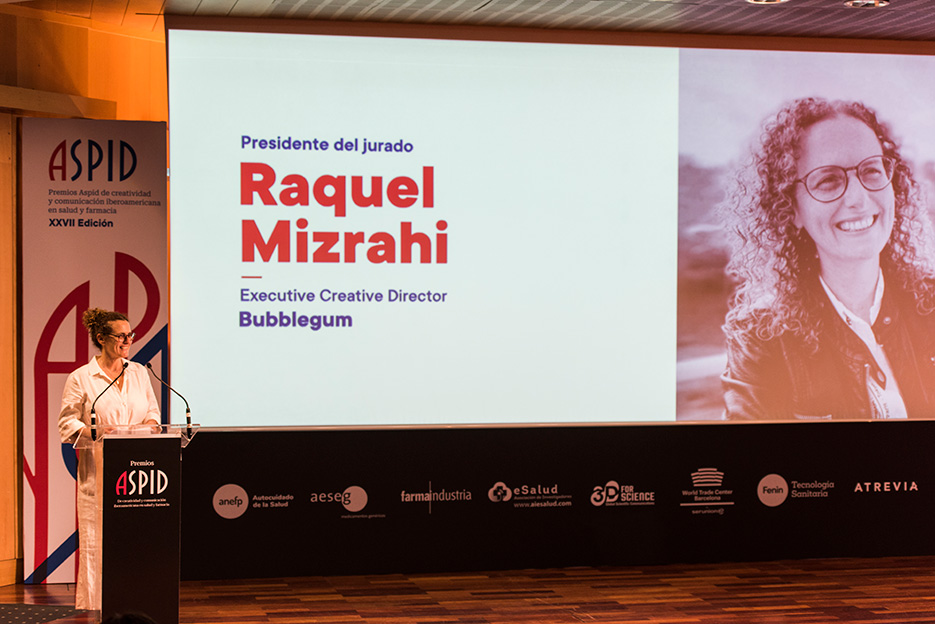 Raquel Mizrahi, Executive Creative Director de Bubblegum, fue la Presidenta de esta edici�n