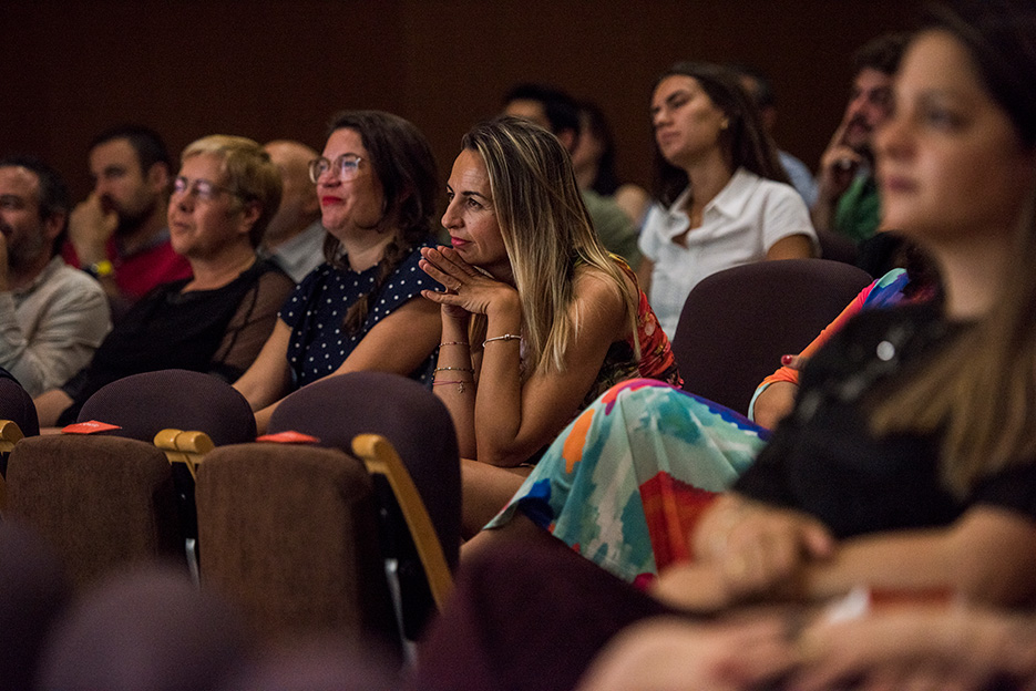 Asistentes en el auditorio