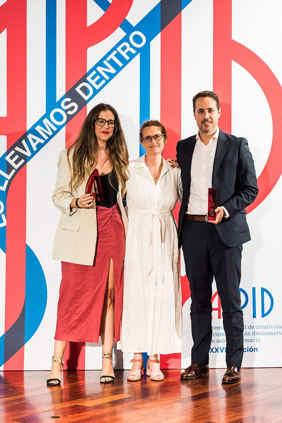 Sandra Pinuaga de Grow y Rub�n Rodr�guez de GSK