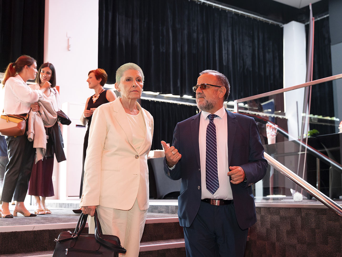 El acceso fue a trav�s de la Sala Burdeos