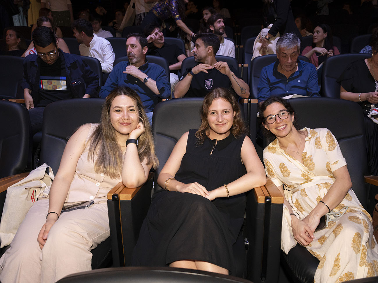 Dispuestas a disfrutar del espect�culo