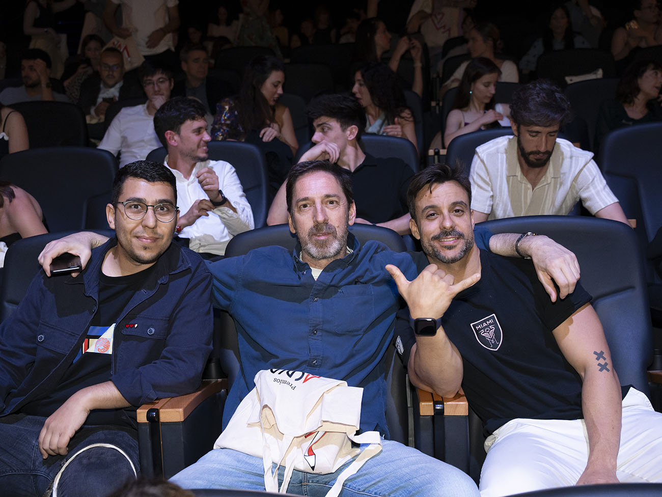 Parte delantera del auditorio