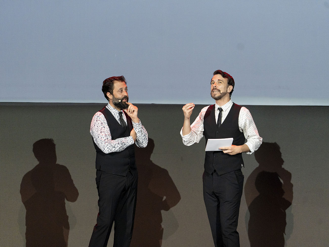 Ignacio y Nacho repartieron sonrisas