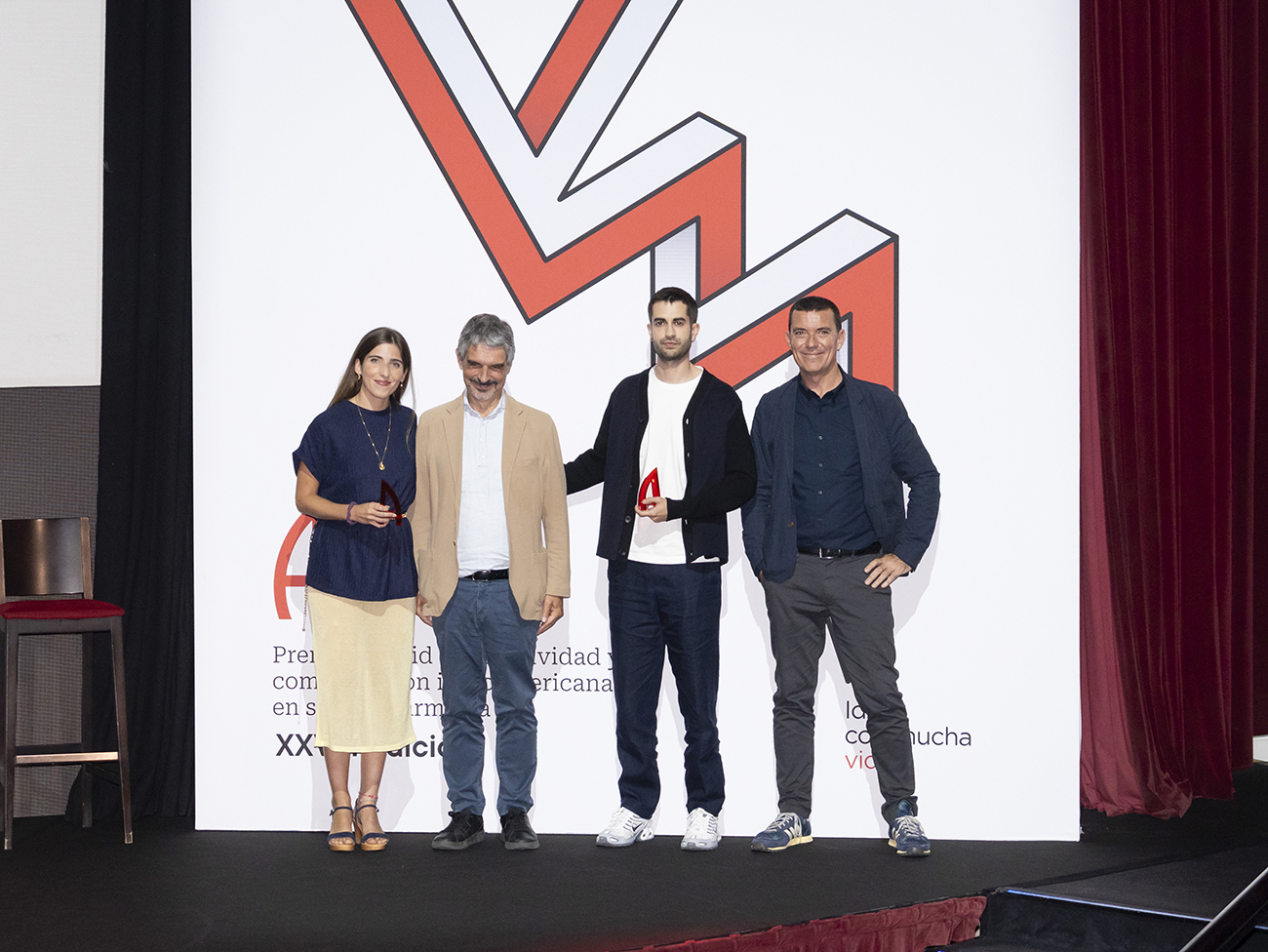 Patricia Rodr�guez de Aboca, Jaume Pey de anefp y Sergio Morago Mart�nez de Territory Influence