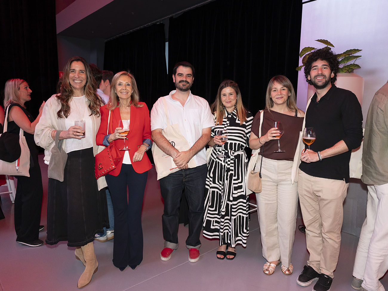 Los ganadores estuvieron particularmente felices