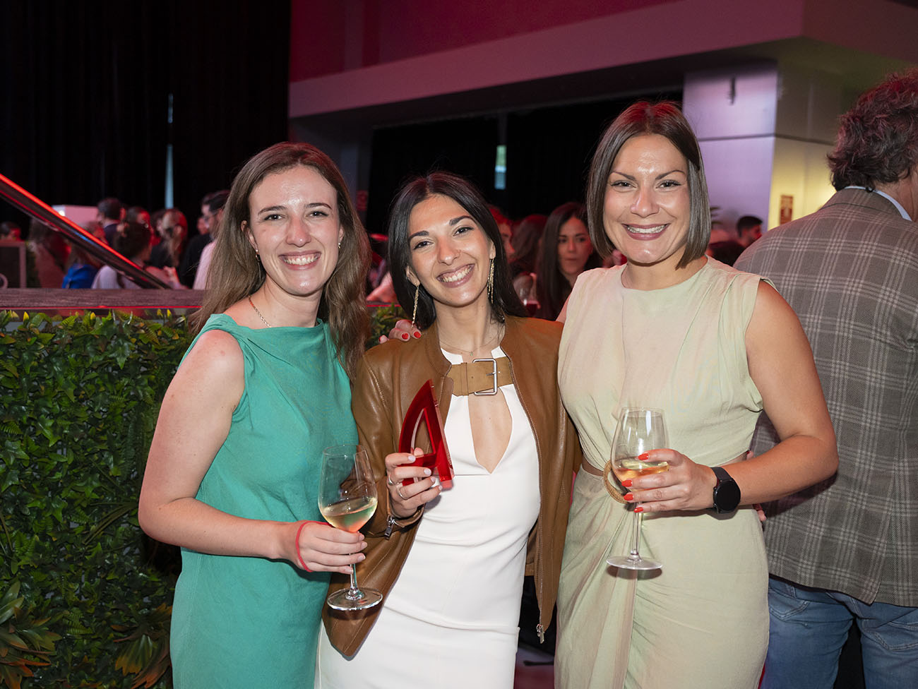 Algunas de las invitadas a la Gala