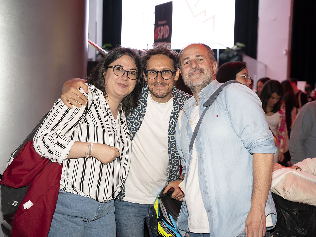 Todos posaron contentos para la fot�grafa