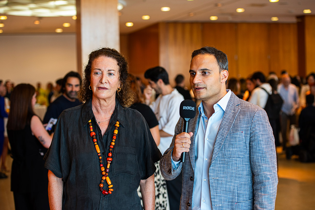 Elvira Arzubialde, Health Managing Partner de VML THE COCKTAIL con Jorge P�rez