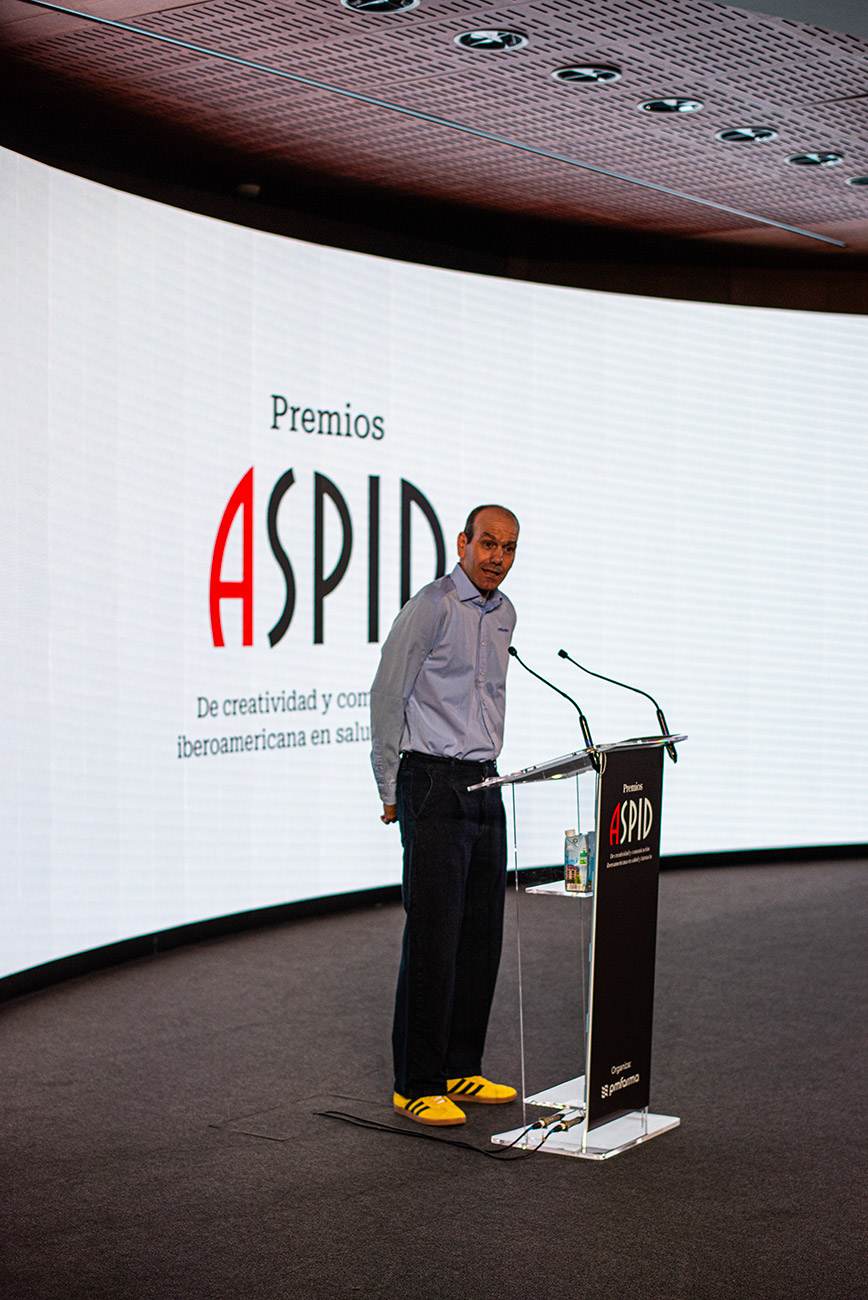 Roger Antich dando comienzo a la Gala