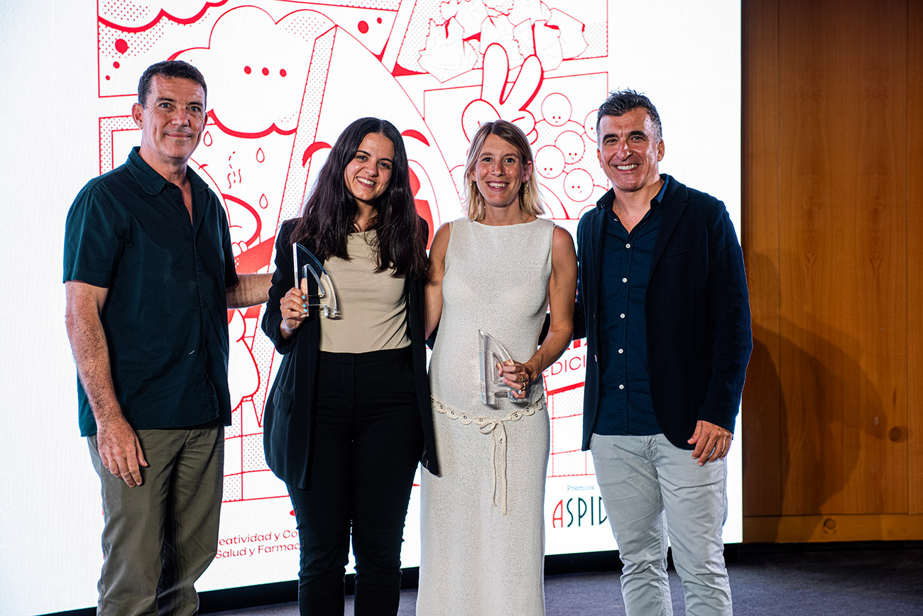 Andrea Gim�nez de Esteve con Marta Parejo de Ogilvy