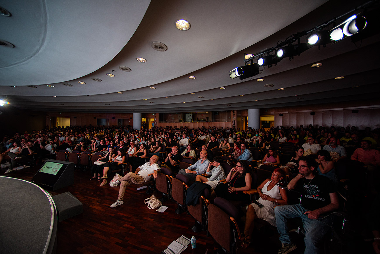 El auditorio al completo